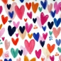 Preview: Jersey Digital Hearts weiß